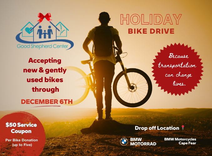 Holiday Bike Drive Wilmington, NC 2024